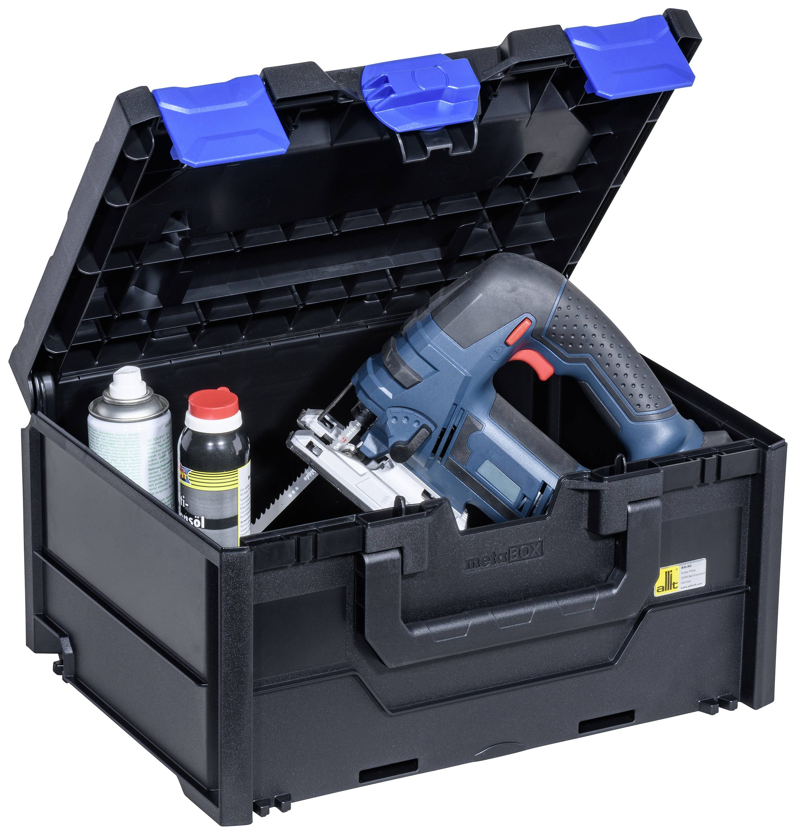 Allit EuroPlus MetaBox 215 454430 Werkzeugkoffer unbestückt (L x B x H) 396 x 296 x 215mm