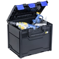 Allit EuroPlus MetaBox 340 454440 Werkzeugkoffer unbestückt (L x B x H) 396 x 296 x 340mm Allit EuroPlus MetaBox 340 454440 Werkzeugkoffer unbestückt (L x B x H) 396 x 296 x 340mm