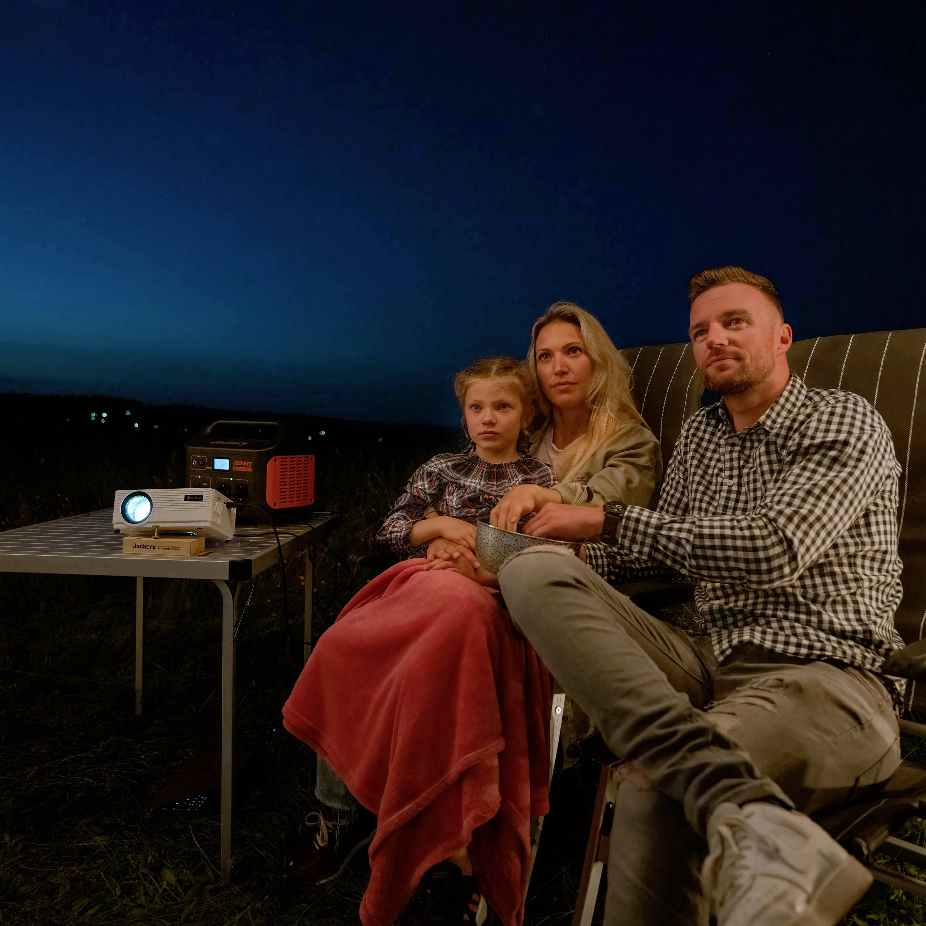 Jackery Explorer 1000 Powerstation Li-Ion Schwarz, Orange mit Laderegler