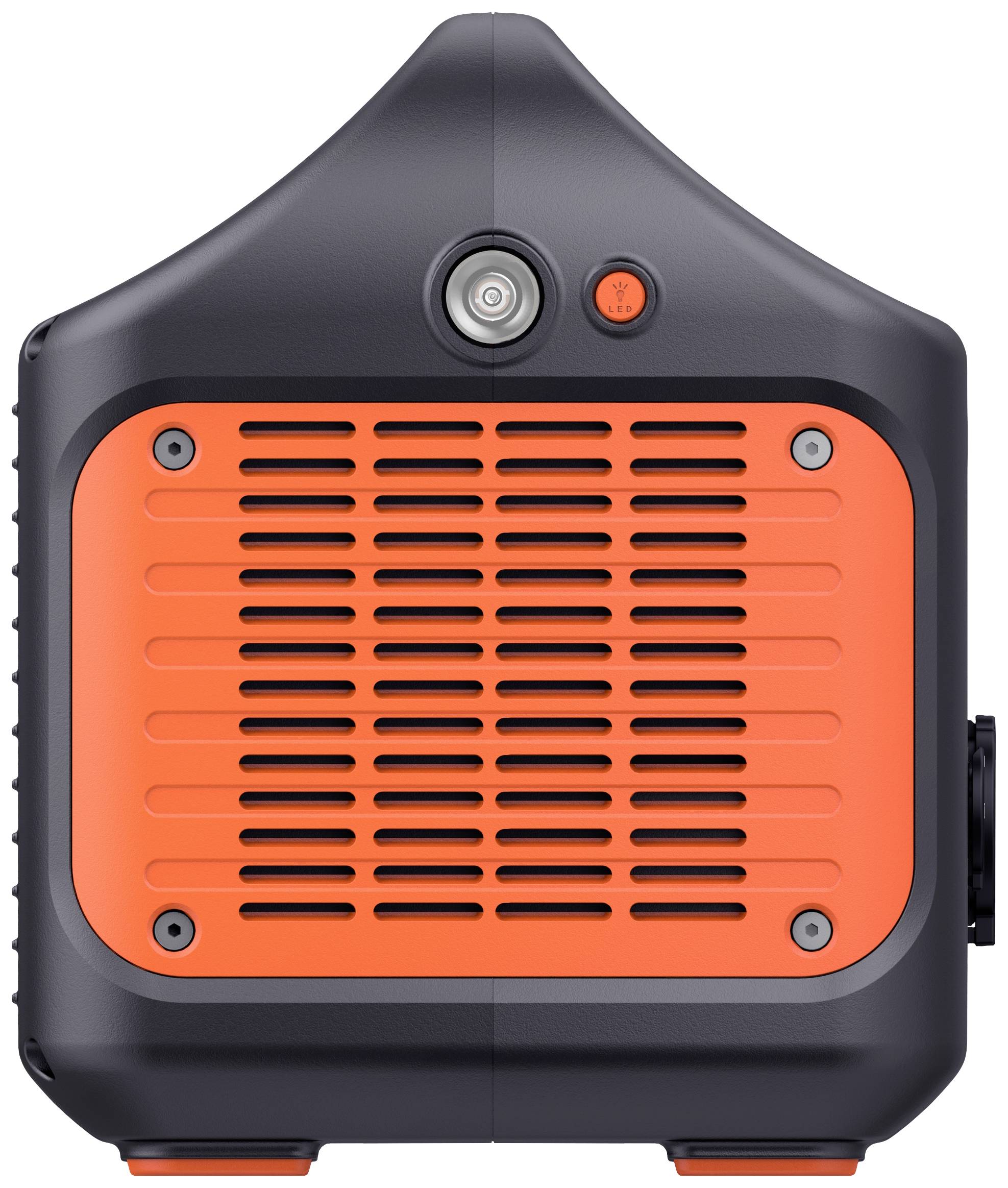 Jackery Explorer 1000 Powerstation Li-Ion Schwarz, Orange mit Laderegler