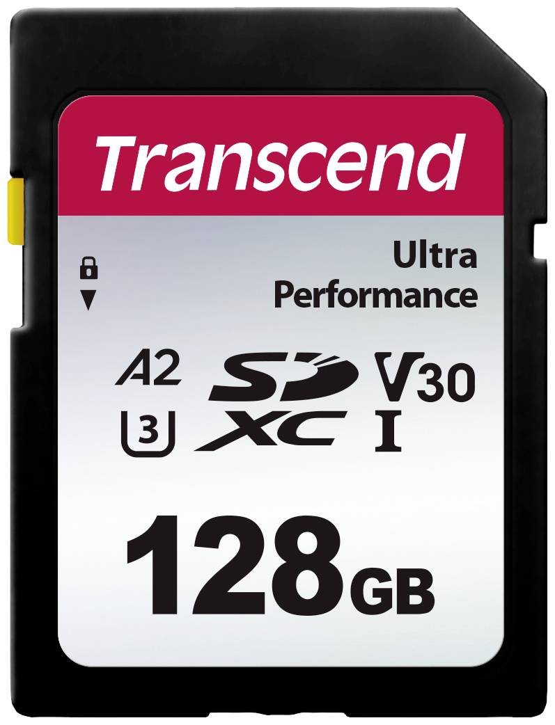 Transcend TS64GSDC340S SDXC-Karte 128GB A1 Application Performance Class, A2 Application Performance Class, v30 Video Speed Class