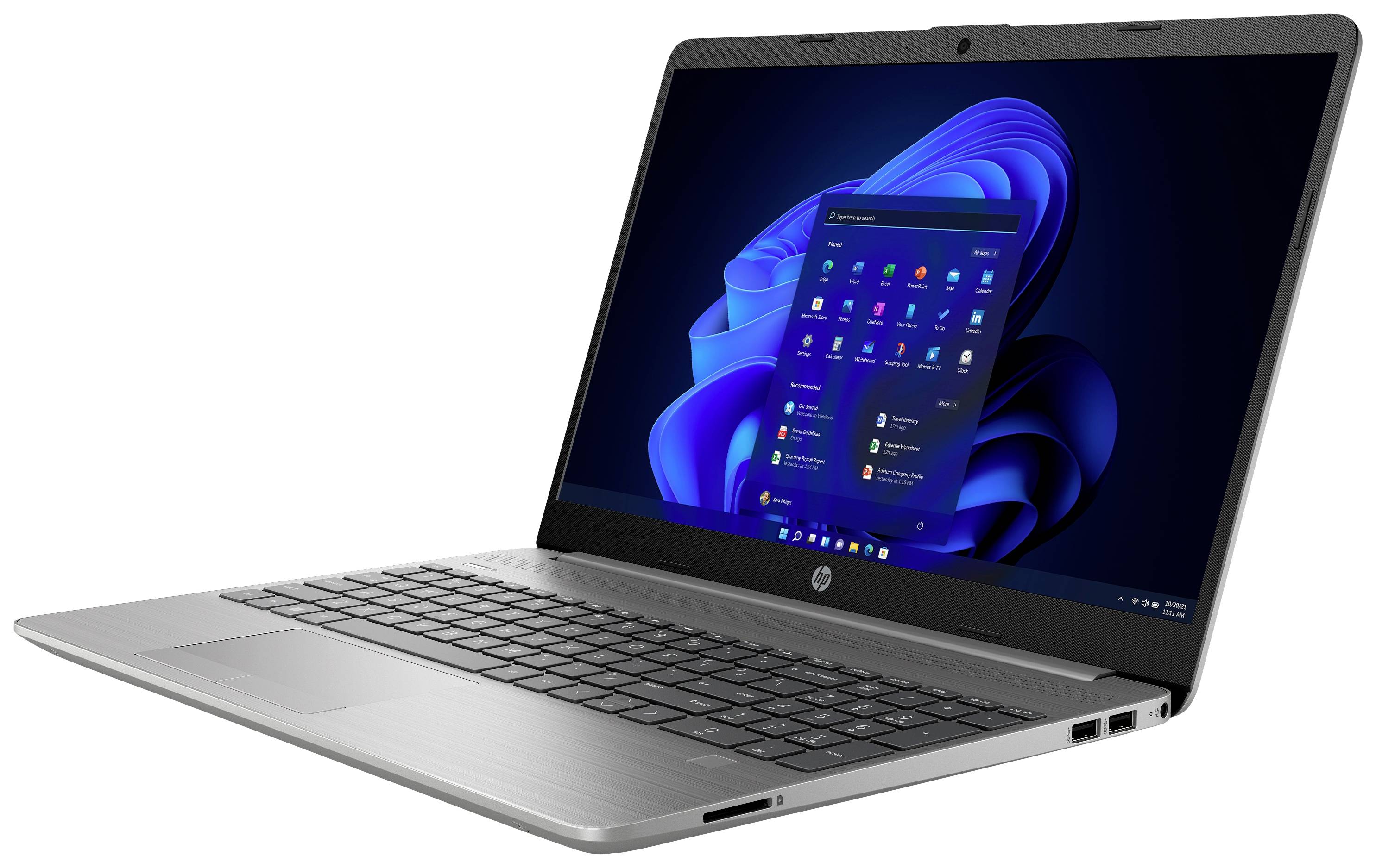 HP Notebook 255 15.6 inch G9 Notebook PC 39.6 cm (15.6 Zoll) Full HD AMD Ryzen 7 5825U 16 GB RAM 512 GB SSD Silber 6S6G9EA#ABD