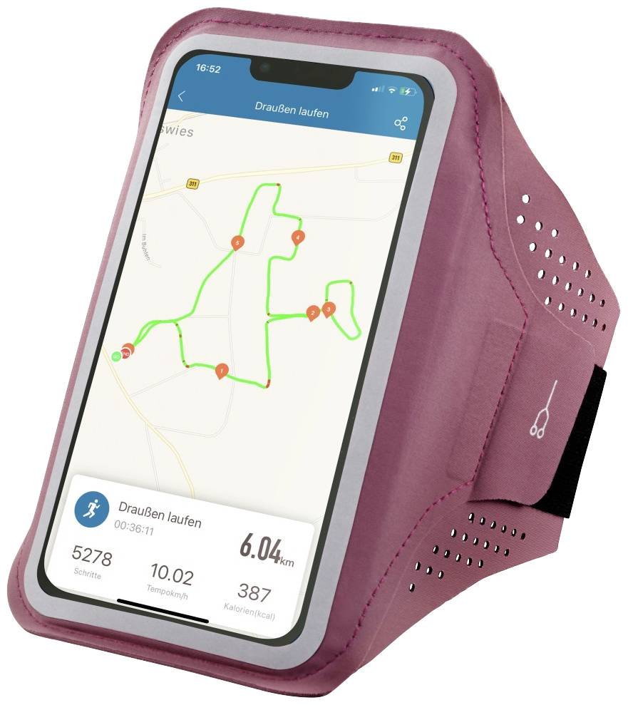 Hama Finest Sports XXL Sportcase Universal Universal Rose Wasserabweisend 177998