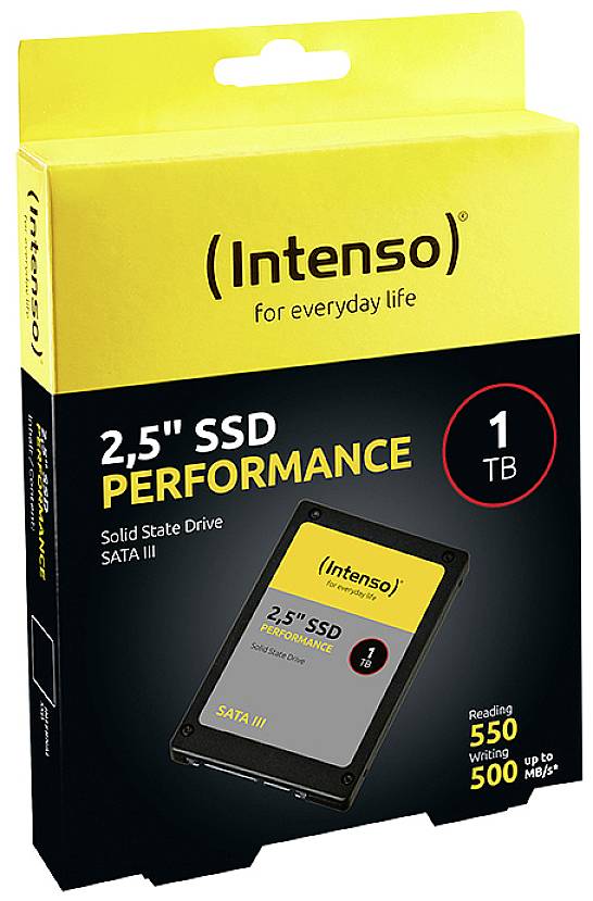 Intenso Performance 1 TB Interne SSD SATA III 3814460