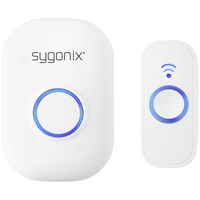 Sygonix SY-5225386 Funkklingel Komplett-Set mit Blitzlicht Sygonix SY-5225386 Funkklingel Komplett-Set mit Blitzlicht