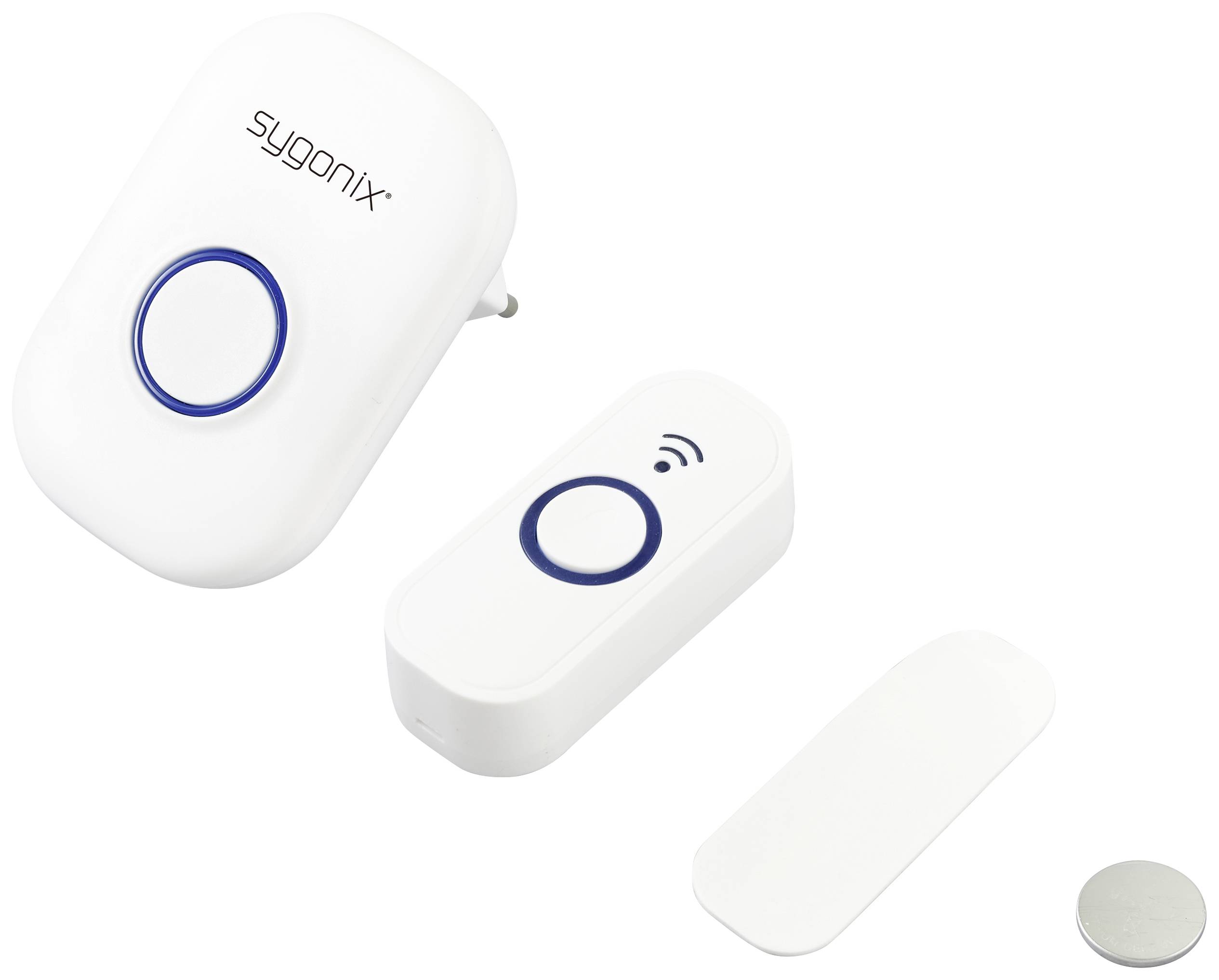 Sygonix SY-5225386 Funkklingel Komplett-Set mit Blitzlicht