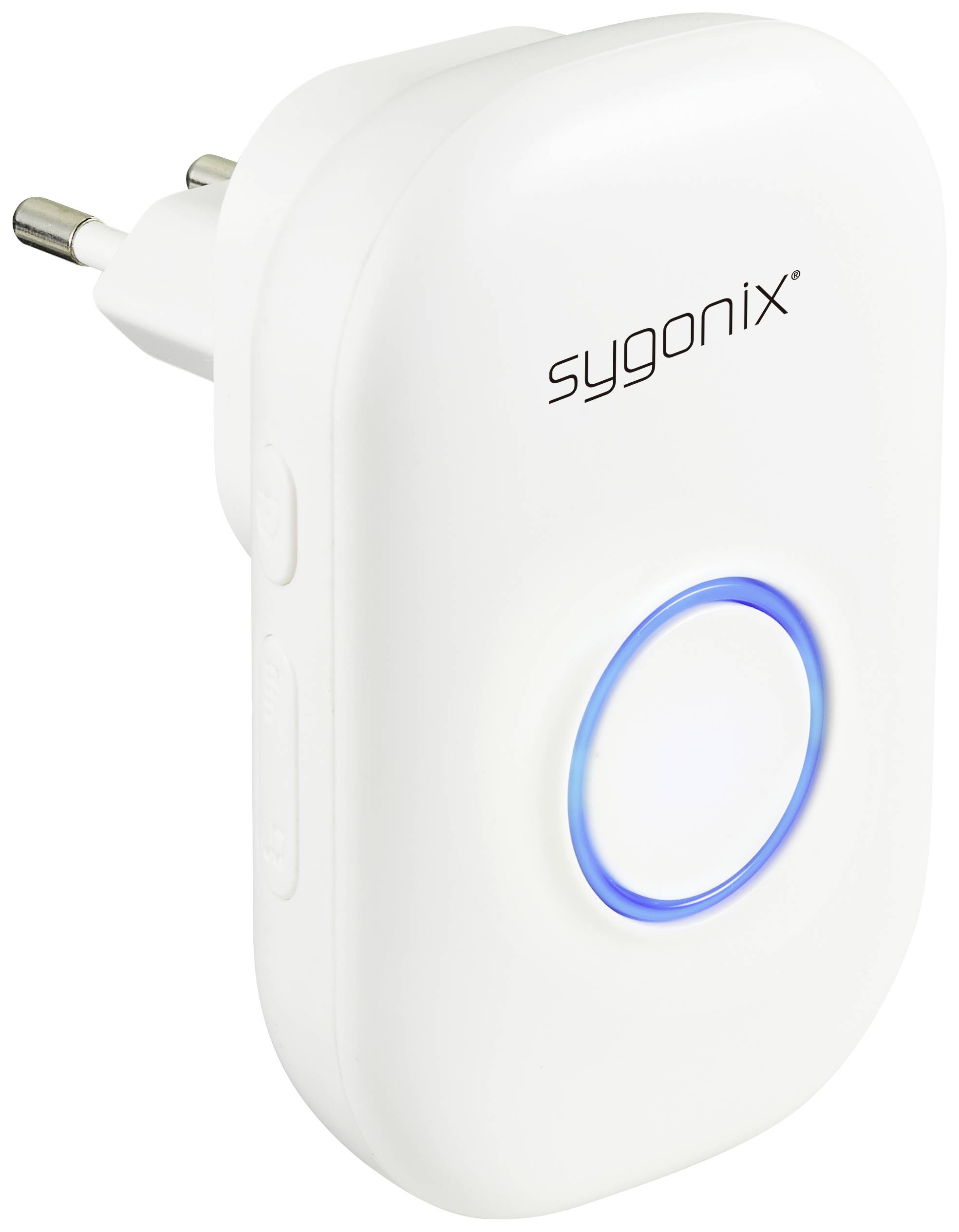 Sygonix SY-5225388 Funkklingel Komplett-Set batterielos, mit Blitzlicht