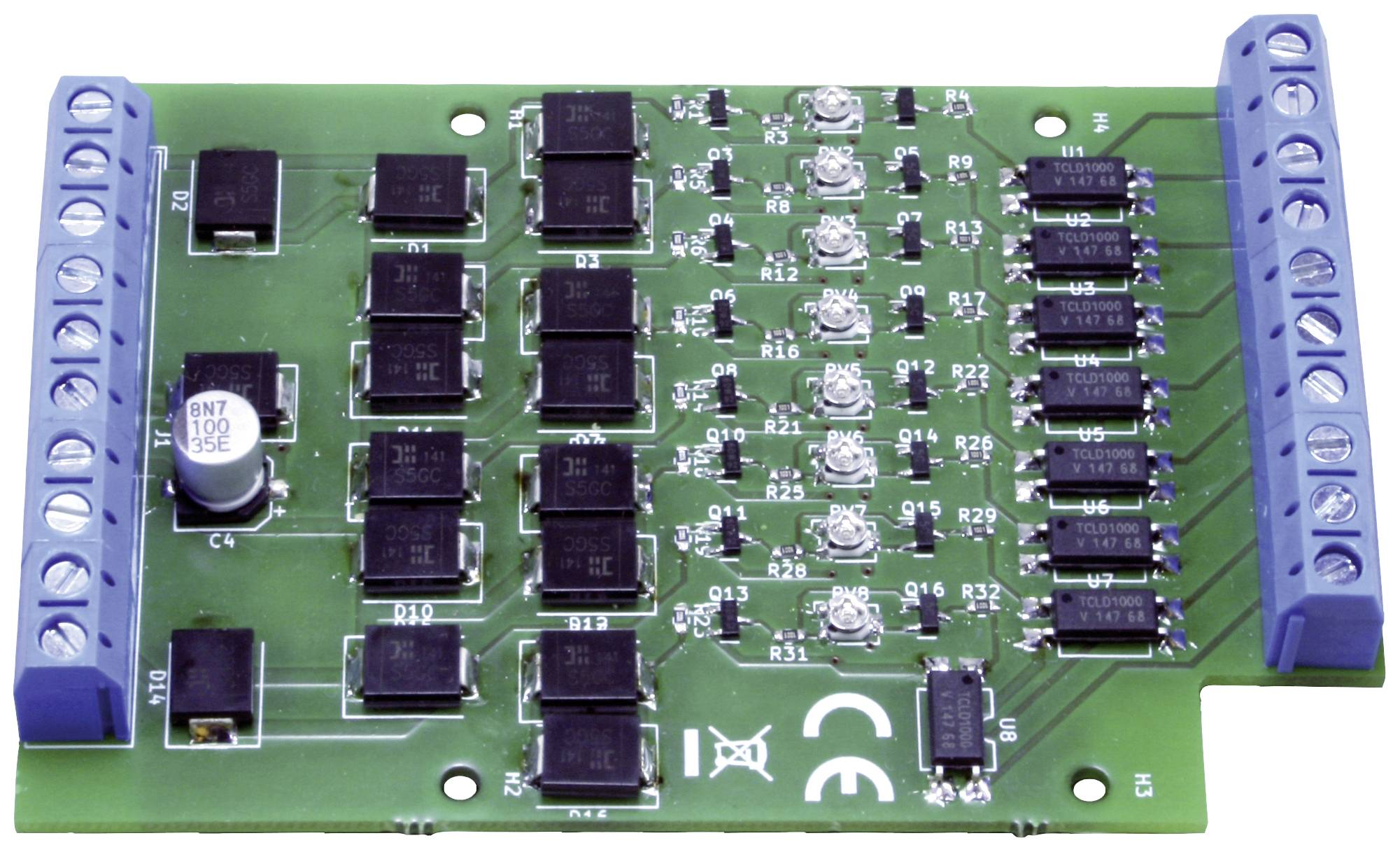 TAMS Elektronik 52-01186-01 GBM-8.2, Bst Gleisbesetztmelder Baustein