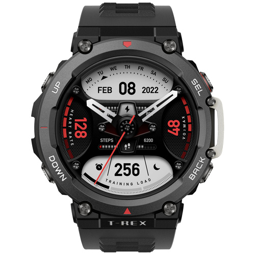Amazfit T-Rex 2 Smartwatch 47mm Schwarz