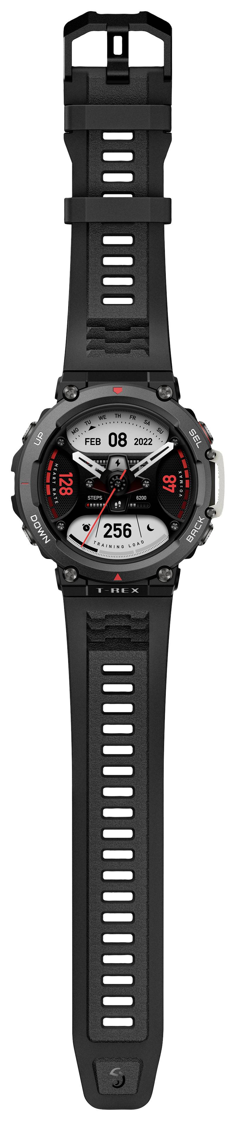 Amazfit T-Rex 2 Smartwatch 47 mm Schwarz