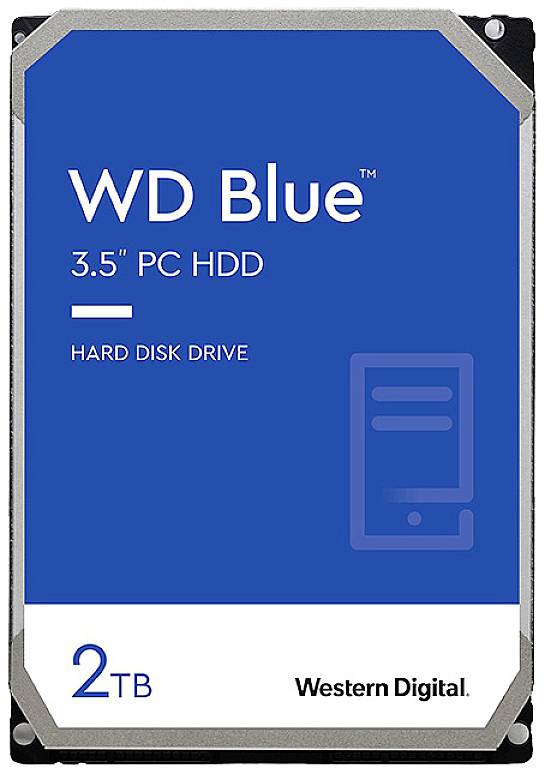 WD Blue™ 2TB Interne Festplatte 8.9cm (3.5 Zoll) SATA WD20EZBX