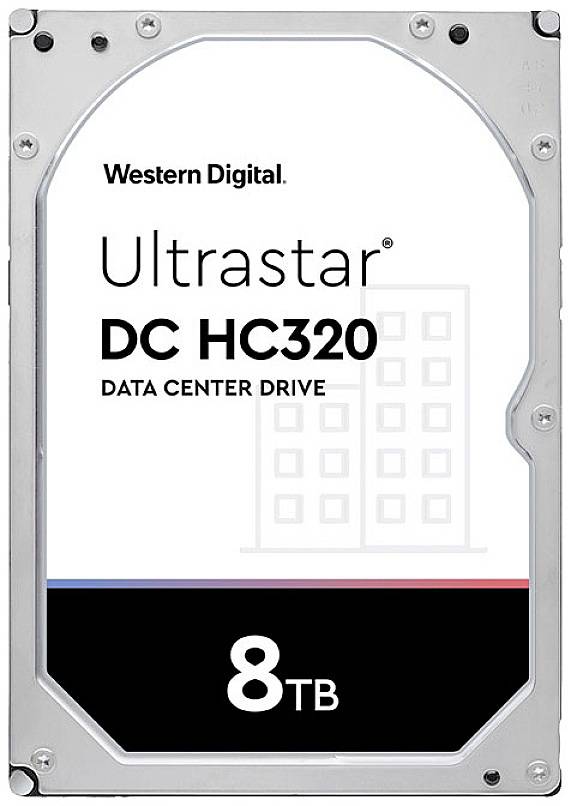 WD Ultrastar HC320 8 TB Interne Festplatte 8.9 cm (3.5 Zoll) SAS 12 Gb/s 0B36400