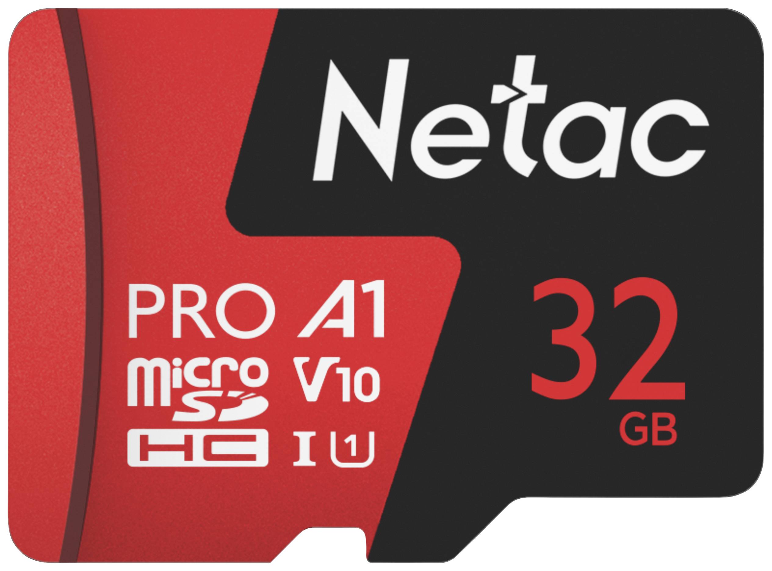 Netac Technology NT02P500PRO-032G-R microSDHC-Karte 32 GB A1 Application Performance Class Für 24/7