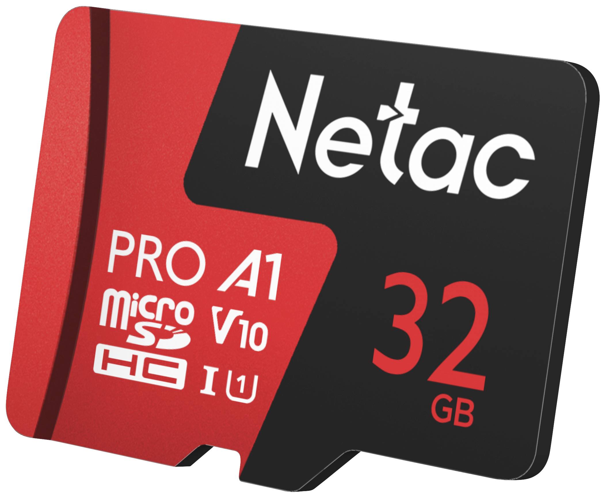 Netac Technology NT02P500PRO-032G-R microSDHC-Karte 32 GB A1 Application Performance Class Für 24/7