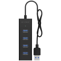 ICY BOX IB-HUB1409-U3 USB 3.0-Hub Schwarz ICY BOX IB-HUB1409-U3 USB 3.0-Hub Schwarz