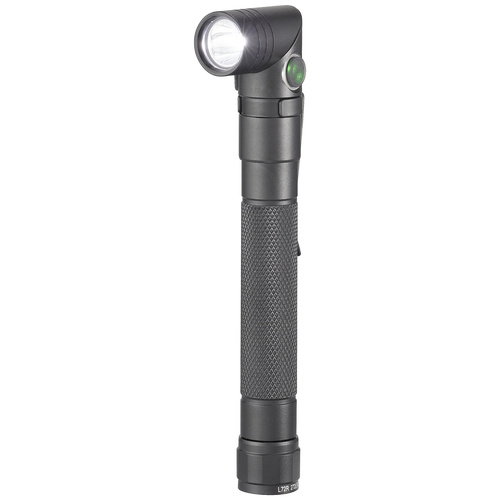 TOOLCRAFT 2-in-1 SMD LED Taschenlampe mit Stroboskopmodus, mit USB-Schnittstelle, verstellbar, mit Gürtelclip akkubetrieben 250lm