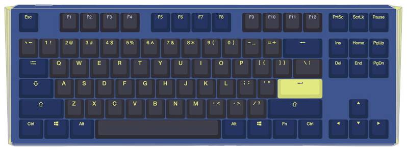 Ducky One 3 Daybreak TKL Kabelgebunden Tastatur, Gaming-Tastatur Deutsch, QWERTZ Blau-Grau