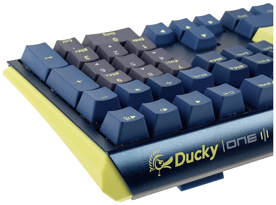 Ducky One 3 Daybreak Kabelgebunden GamingTastatur, Tastatur Beleuchtet