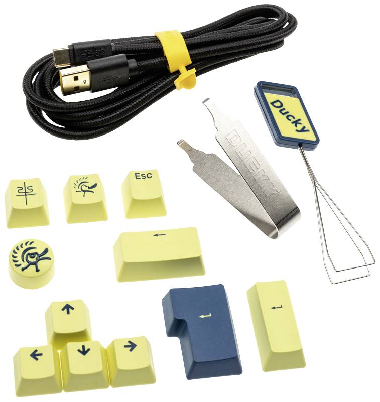 Ducky One 3 SF - Tastatur - Hintergrundbeleuchtung - USB - QWERTZ - Deutsch