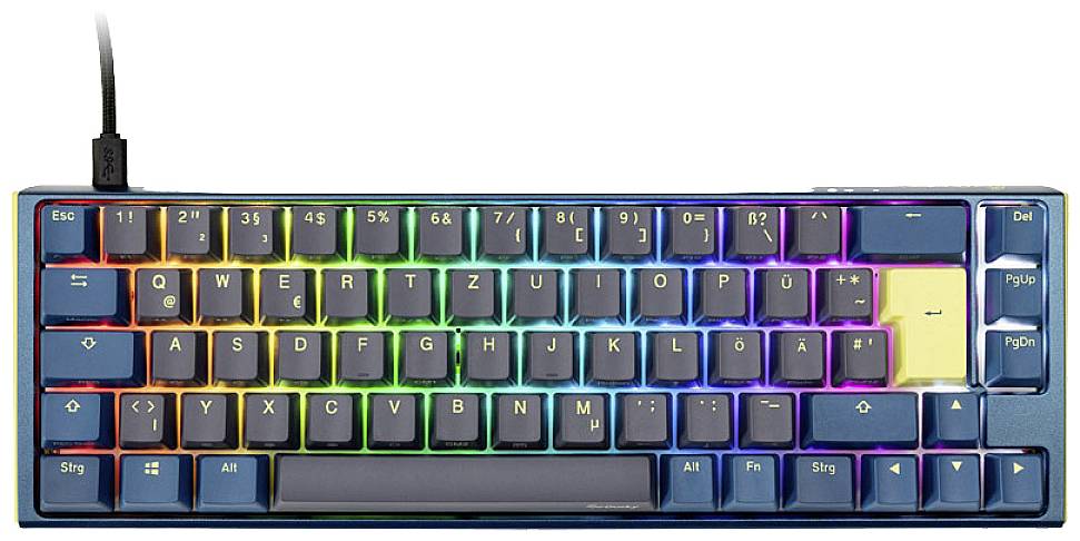 Ducky One 3 SF DayBreak - Tastatur - Hintergrundbeleuchtung