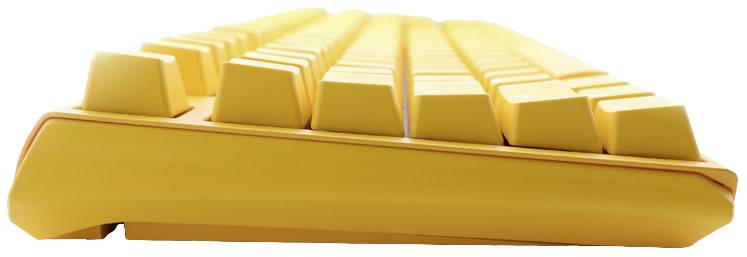 Ducky One 3 Yellow Kabelgebunden Gaming-Tastatur, Tastatur Deutsch, QWERTZ Gelb