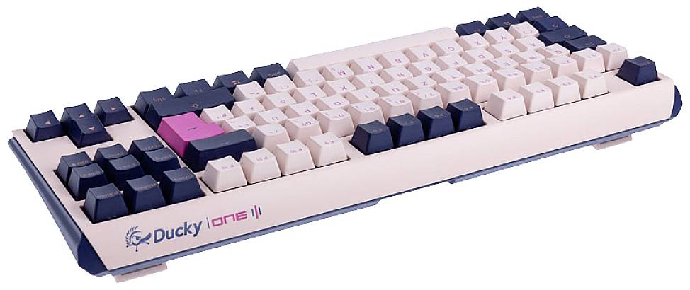 Ducky One 3 Fuji TKL Kabelgebunden GamingTastatur, Tastatur Deutsch