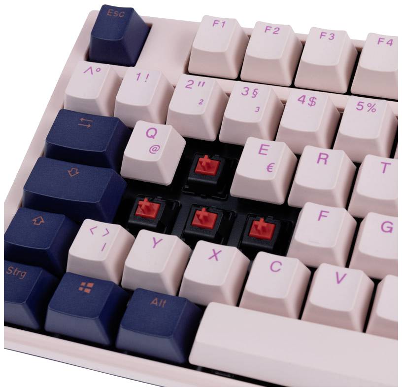 Ducky One 3 Fuji TKL Kabelgebunden GamingTastatur, Tastatur Deutsch