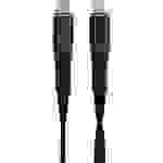 Leba Innovation USB-Ladekabel USB-C® Stecker, USB-C® Stecker 1.20m Schwarz NCABLE-LE-UC-UC-1.2M