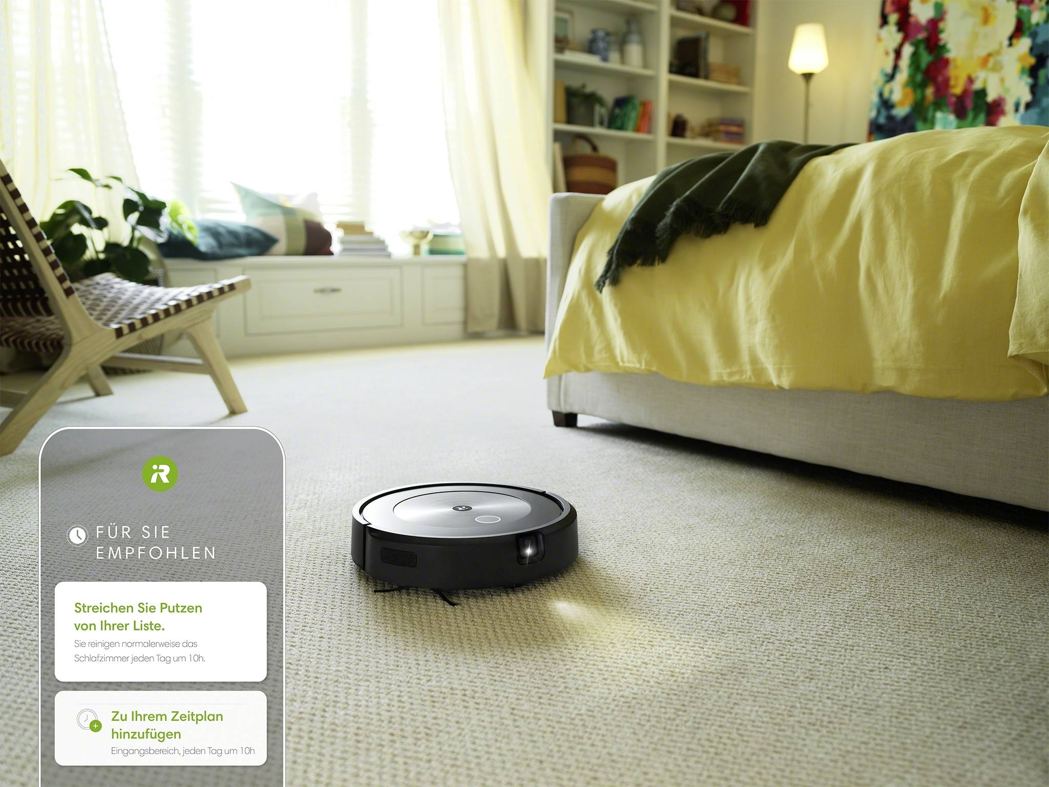 IRobot Roomba J7158 Saugroboter Grau, Schwarz App gesteuert