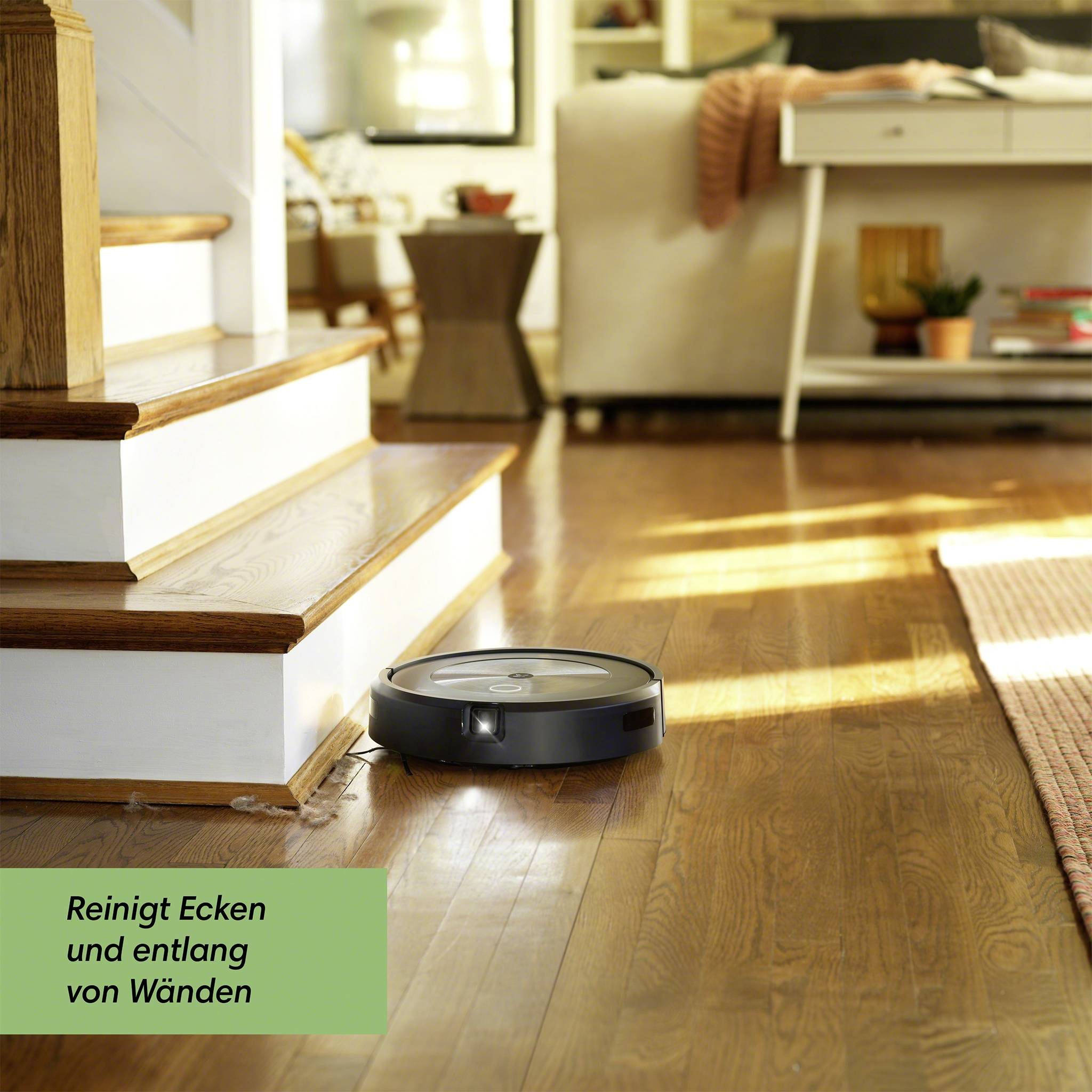 IRobot Roomba J7158 Saugroboter Grau, Schwarz App gesteuert