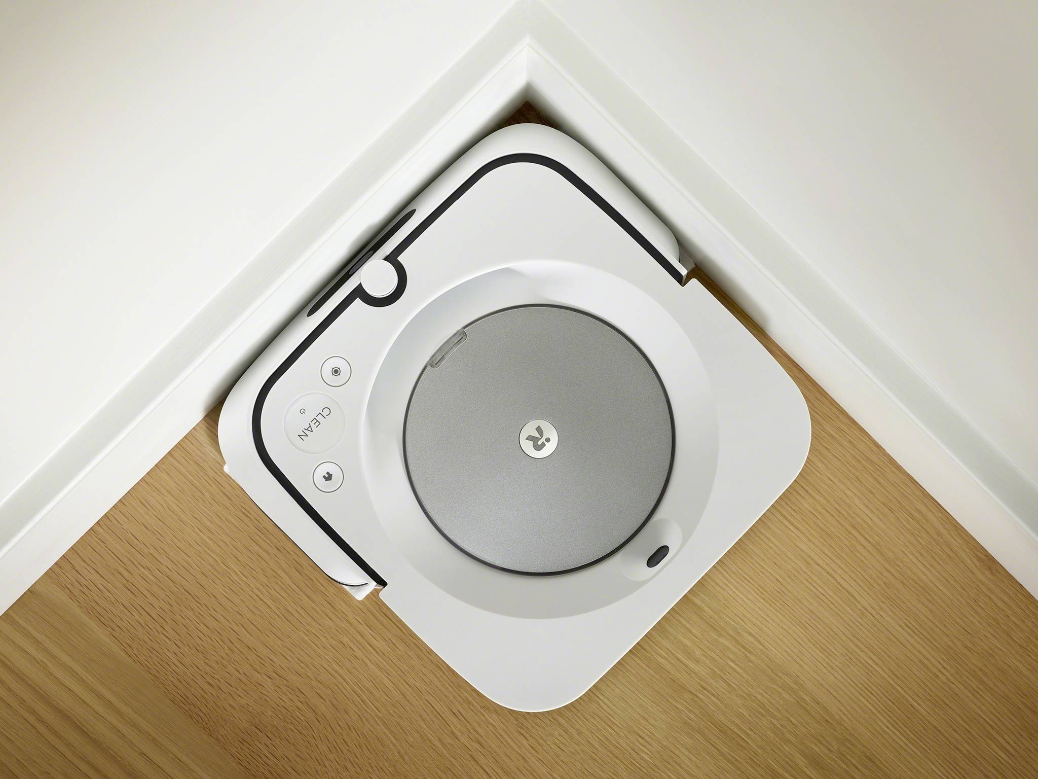IRobot Braava m6138 Wischroboter Weiß App gesteuert, Sprachgesteuert, kompatibel mit Amazon Alexa
