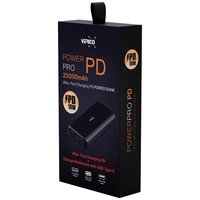 Verico Power Pro PD Powerbank 20000 mAh USB PD LiPo USB-A, USB-C® Schwarz Verico Power Pro PD Powerbank 20000 mAh USB PD LiPo USB-A, USB-C® Schwarz