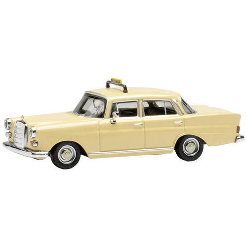 Herpa 095693 H0 PKW Modell Mercedes Benz 200 Heckflosse, Taxi