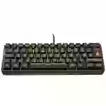 Surefire Gaming KingPin X1 Kabelgebunden, USB Gaming-Tastatur Französisch, AZERTY Schwarz Beleuchtet, Multimediatasten Surefire Gaming KingPin X1 Kabelgebunden, USB Gaming-Tastatur Französisch, AZERTY Schwarz Beleuchtet, Multimediatasten