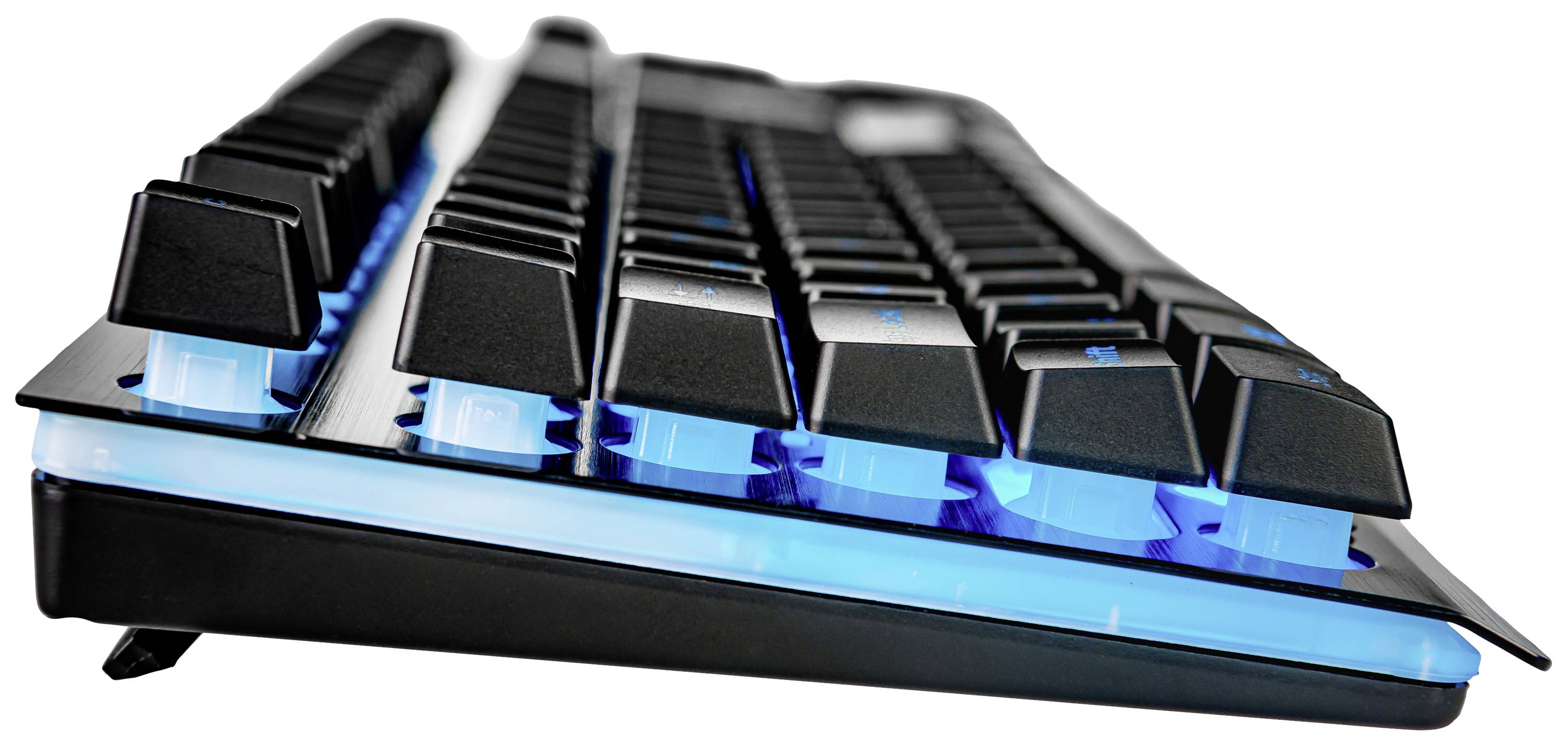 Surefire Gaming KingPin X2 Kabelgebunden, USB Gaming-Tastatur Deutsch, QWERTZ Schwarz Beleuchtet, Multimediatasten