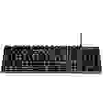 Surefire Gaming KingPin X2 Kabelgebunden, USB Gaming-Tastatur Beleuchtet, Multimediatasten Italienisch, QWERTY Schwarz