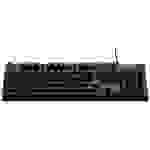 Surefire Gaming KingPin M2 filaire, USB Clavier de gaming allemand, QWERTZ noir éclairé, touches multimédia