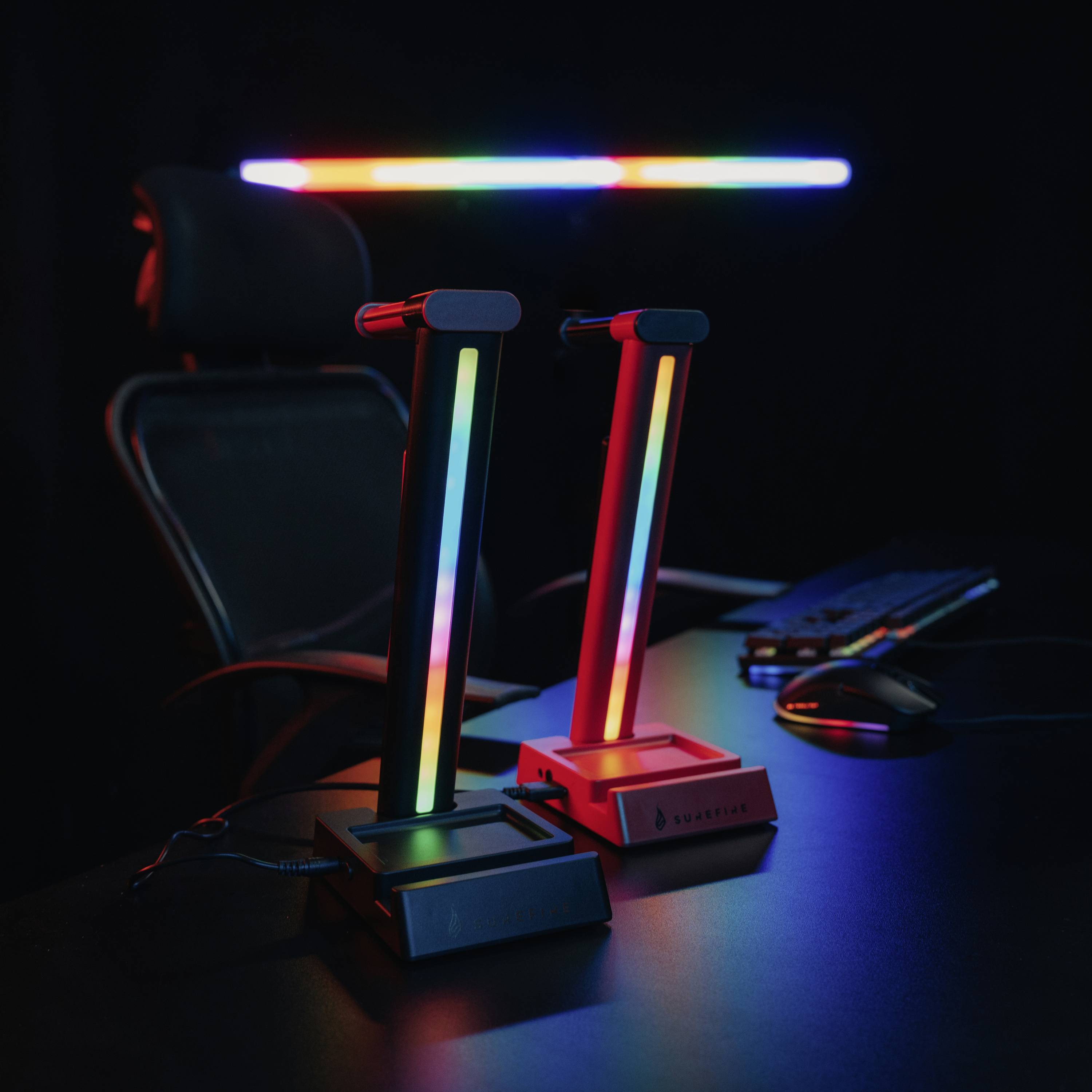 Surefire Gaming Vinson N2 Kopfhörerständer Passend für (Kopfhörer):Over-Ear-Kopfhörer Schwarz