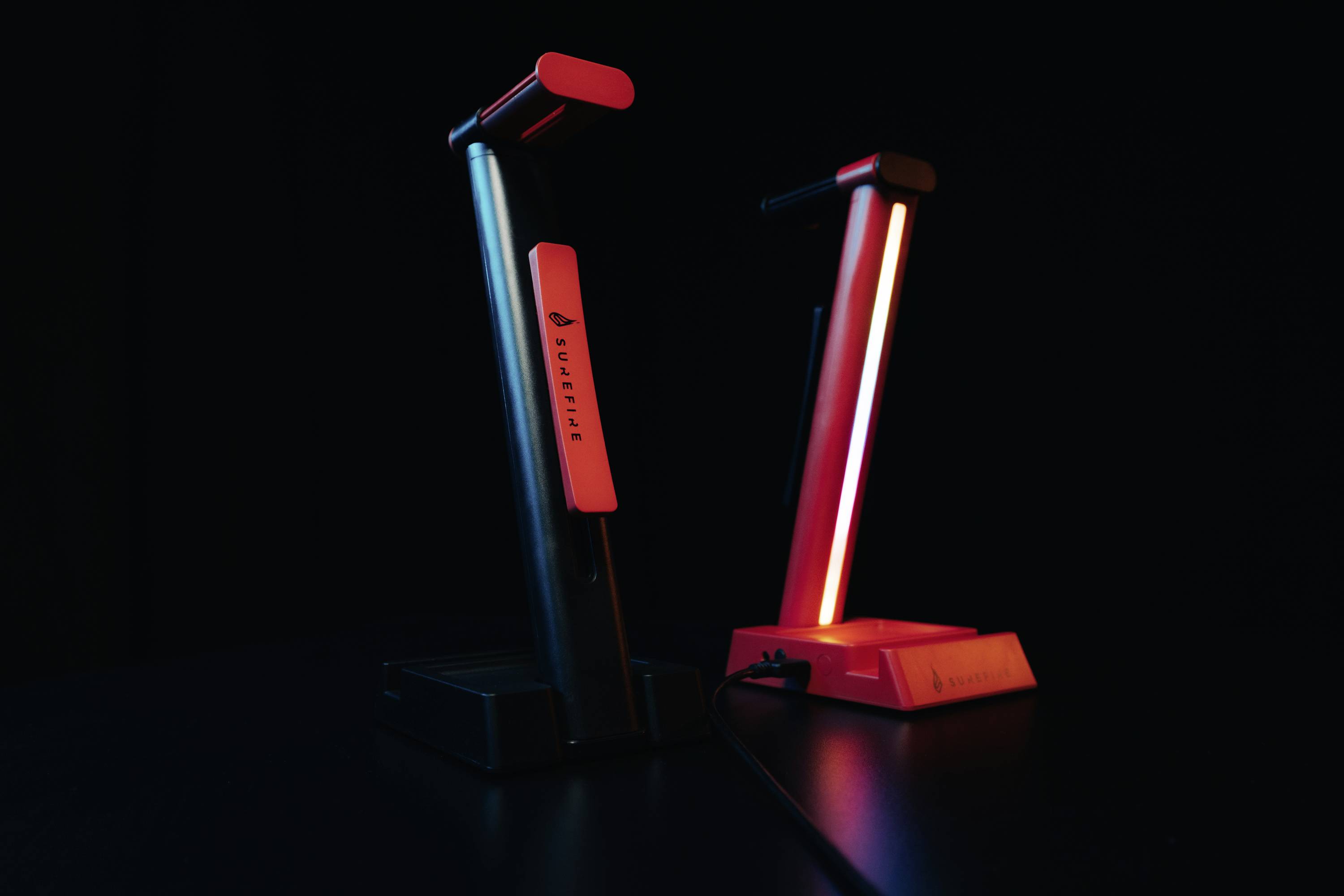 Surefire Gaming Vinson N2 Kopfhörerständer Passend für (Kopfhörer):Over-Ear-Kopfhörer Schwarz