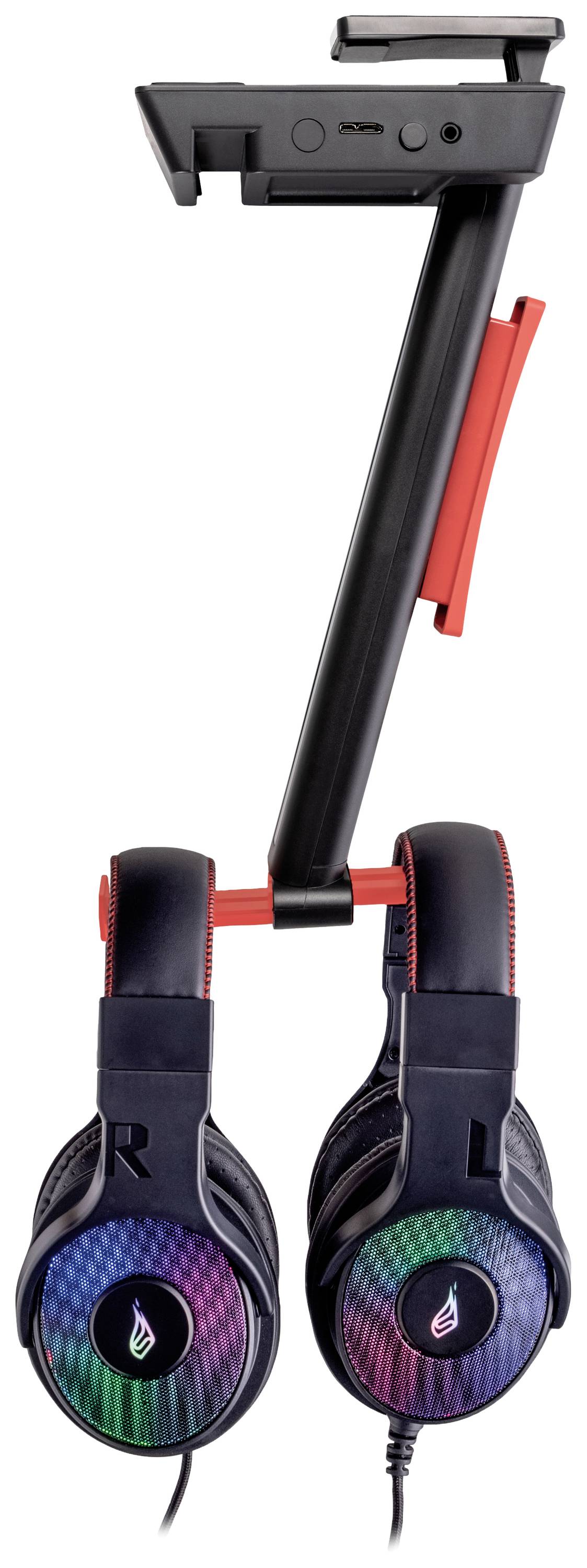 Surefire Gaming Vinson N2 Kopfhörerständer Passend für (Kopfhörer):Over-Ear-Kopfhörer Schwarz