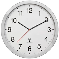 TFA Dostmann 60.3545.02 Funk Wanduhr 400 mm x 50 mm x 400 mm Silber Großes Display TFA Dostmann 60.3545.02 Funk Wanduhr 400 mm x 50 mm x 400 mm Silber Großes Display