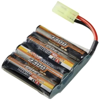 AKKUPACK NIMH 4,8V 2400mAh 4XAA 2,88Wh 4 X AA Avec AKKUPACK NIMH 4,8V 2400mAh 4XAA 2,88Wh 4 X AA Avec