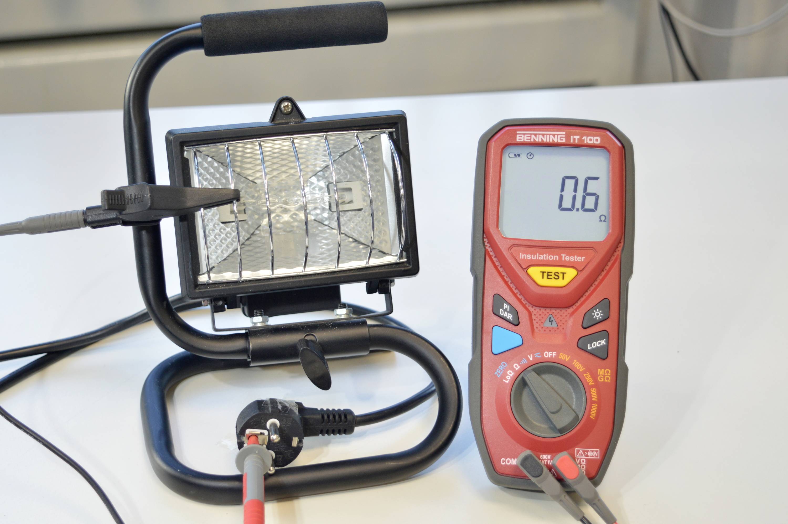 Benning IT 100 Isolationsmessgerät 50 V, 100 V, 250 V, 500 V, 1000V 20 GΩ