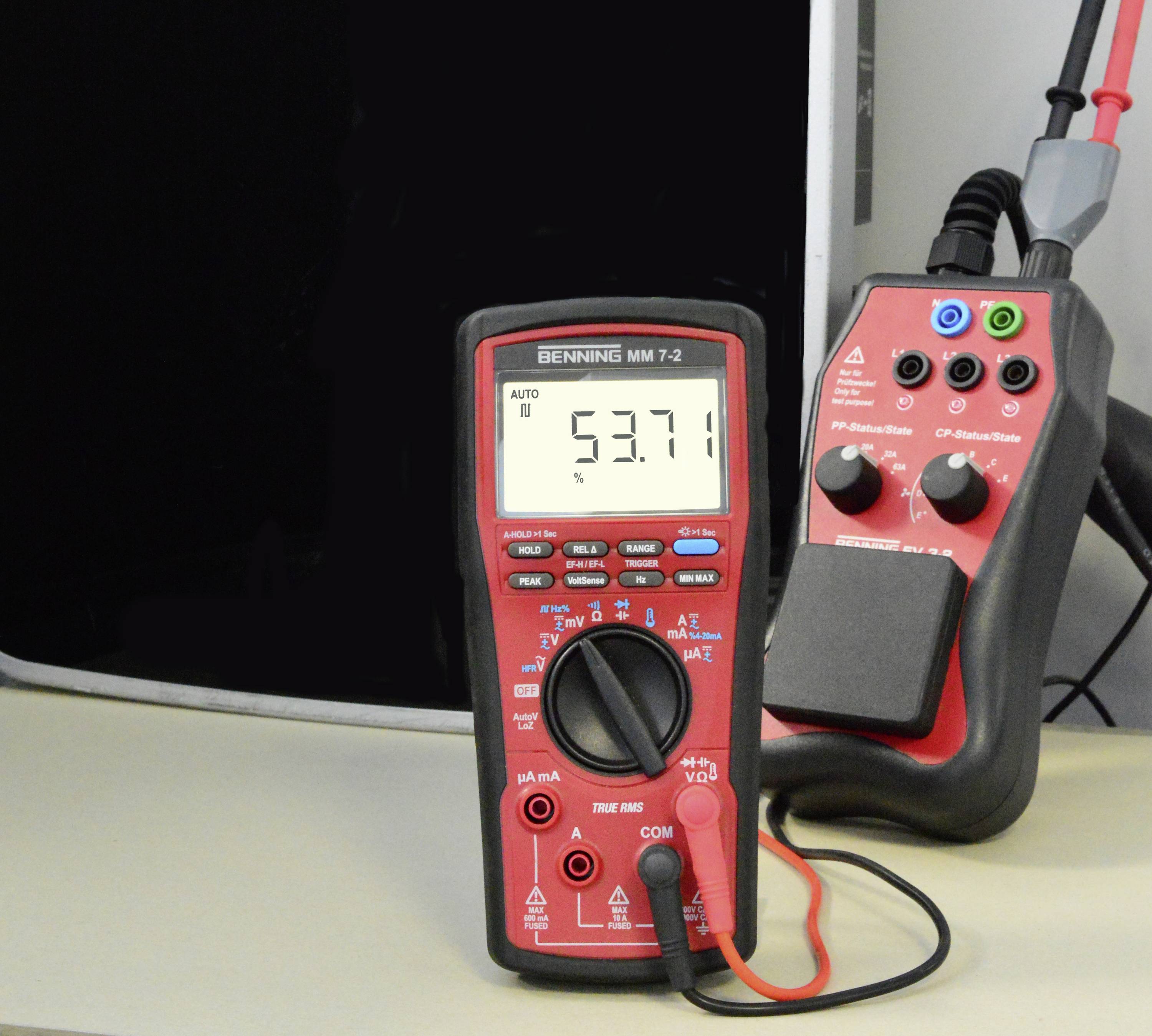 Benning MM 7-2 Hand-Multimeter digital LoZ CAT III 1000 V, CAT IV 600 V Anzeige (Counts): 60000