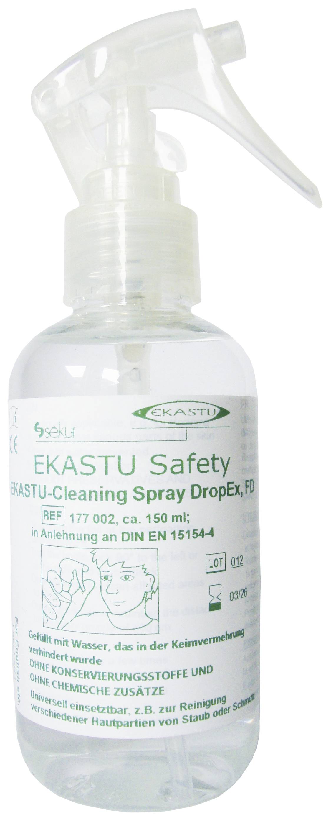 Ekastu 177002 EKASTU-Augenspray DropEx, FD Augenspülflasche befüllt