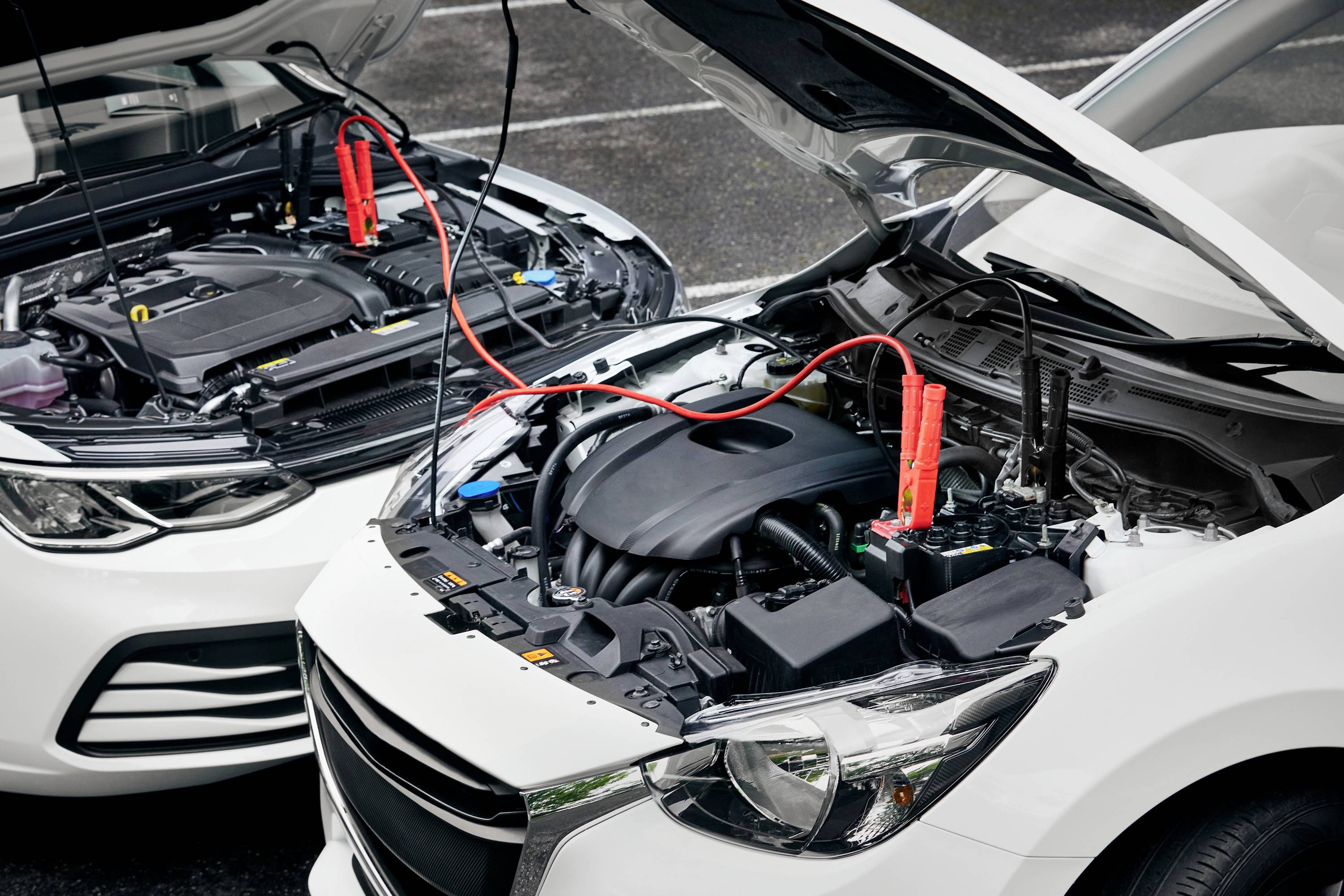 Osram Automotive BATTERYstart STARTER CABLE 250A Starthilfekabel 25mm² Aluminium (kupferbeschichtet) 3.5m mit Kunststoffzangen