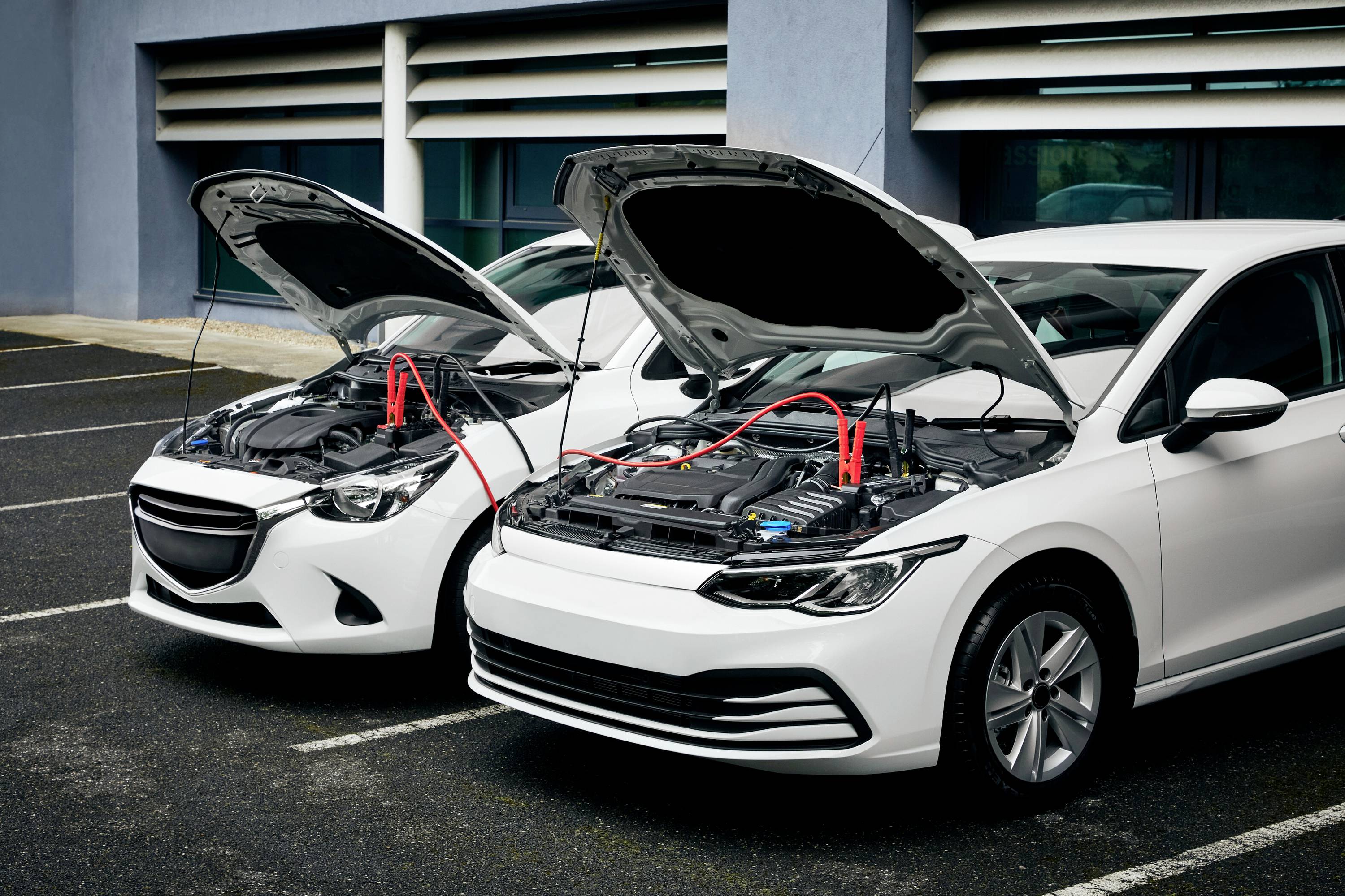 Osram Automotive BATTERYstart STARTER CABLE 500A Starthilfekabel 50mm² Aluminium (kupferbeschichtet) 5m mit Kunststoffzangen