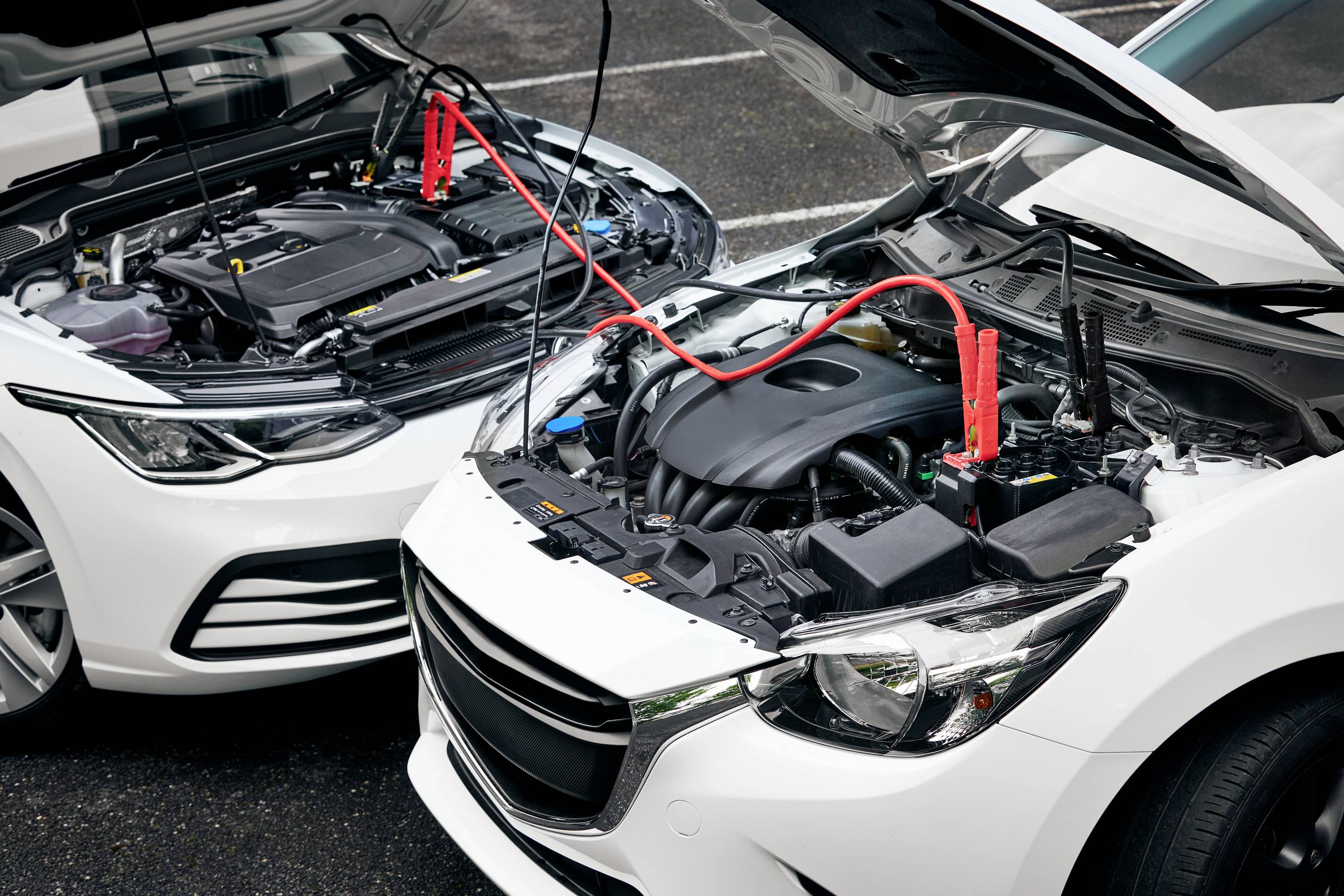 Osram Automotive BATTERYstart STARTER CABLE 500A Starthilfekabel 50mm² Aluminium (kupferbeschichtet) 5m mit Kunststoffzangen