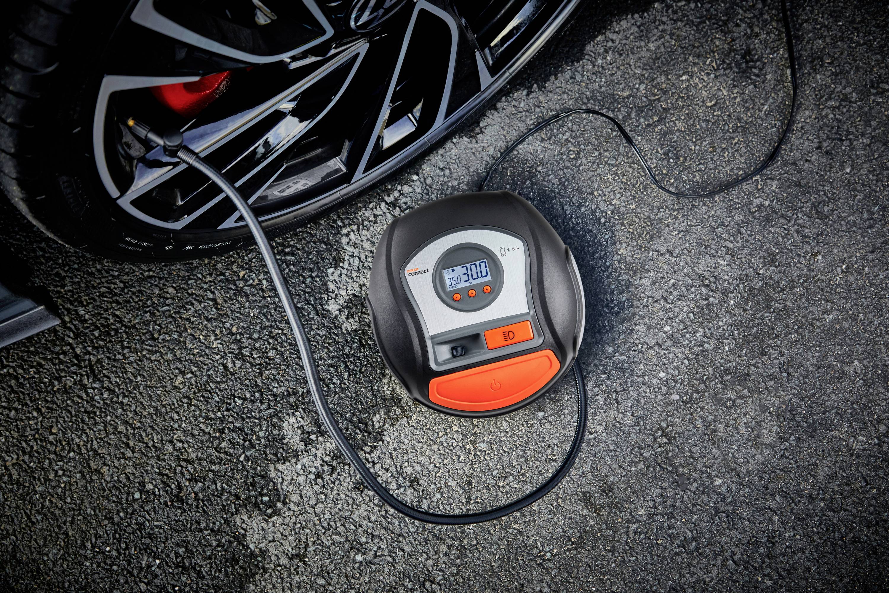 OSRAM OTIC650 Kompressor Tyreinflate Connect 650 6.9 bar Automatische Abschaltung, Digitales Displa