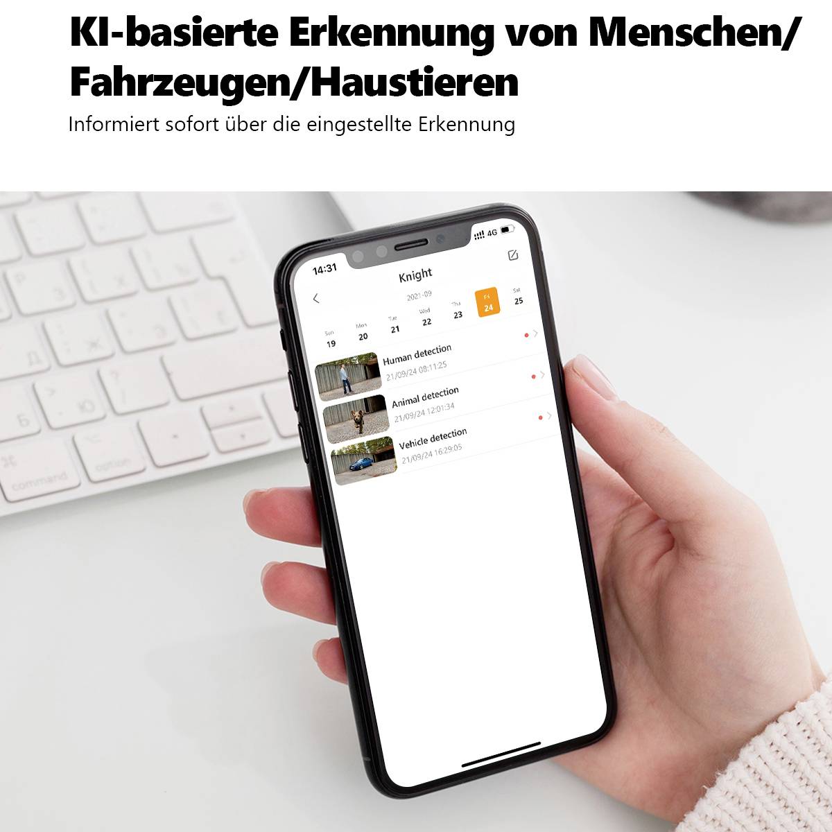 IMOU Knight IPC-F88FIP-V2-0280B-WLAN IP Überwachungskamera 3840 x 2160 Pixel